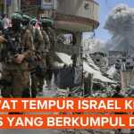 Hamas Disebut Berkumpul Kembali, Pesawat Tempur Israel Kepung Wilayah Gaza