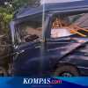 Gagal Mendahului Truk Fuso, Pedagang Ikan Tewas dengan Mobil Ringsek
